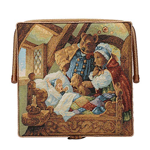 Household Hand-Woven Sewing Basket Thread Needle Scissors Storage Box Sewing Organizer with Handle
