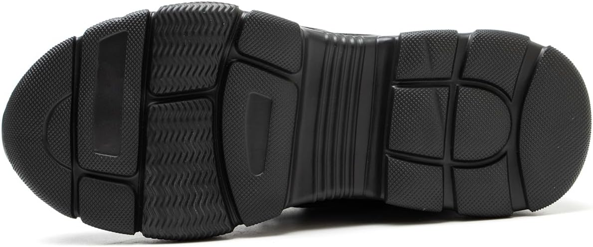Steel Toe Shoes for Men Women Indestructible Lightweight Comfortable Safety Work Shoes Slip-Resistant Composite Toe Construction Boots