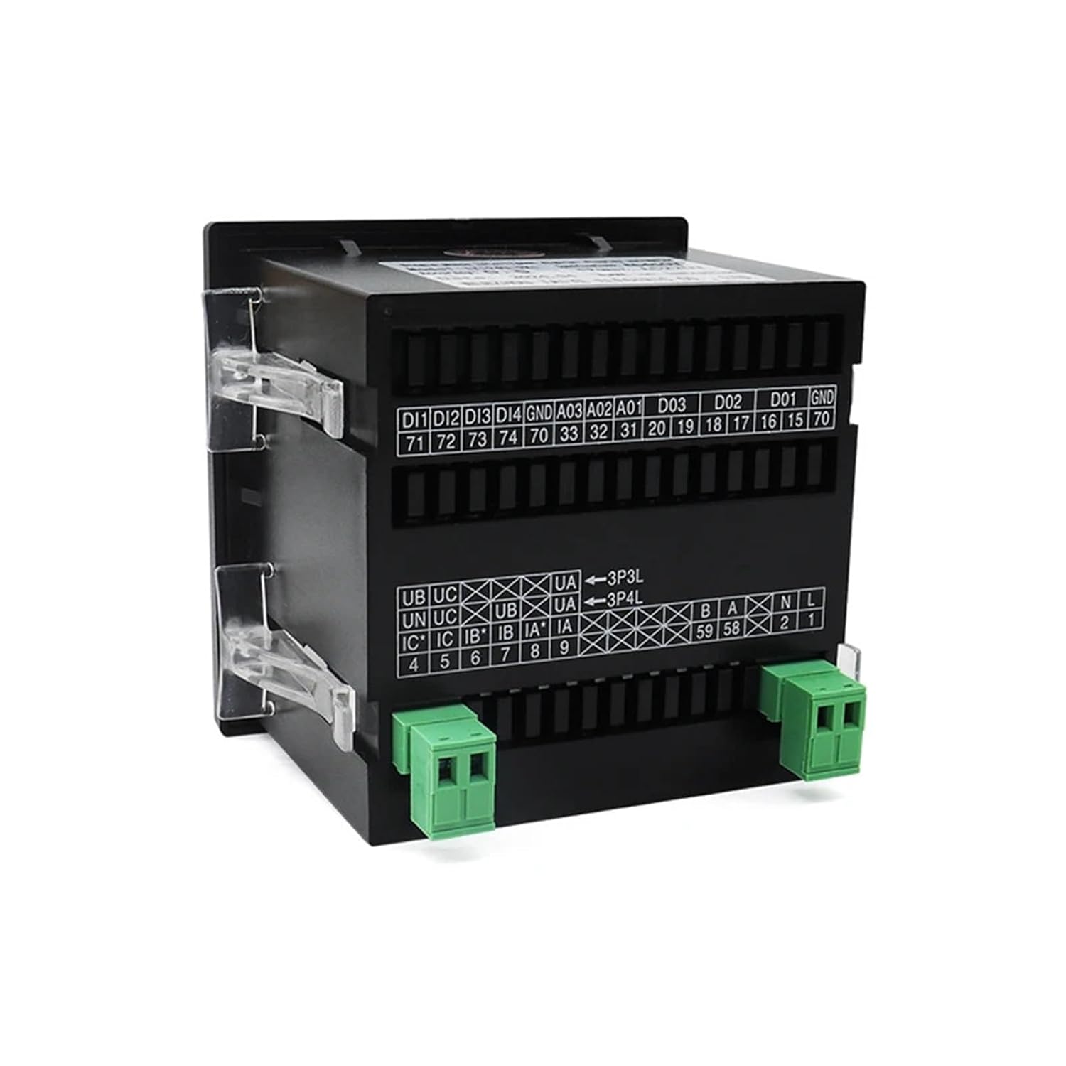 Three Phase/Single-Phase LED Voltage Panel Meter AC220V Volt (L-N) AC380V 96 * 96 * 78mm