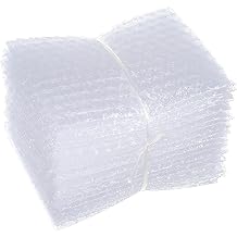 100 Pcs 4 X 4 Inch Clear Bubble Pouches Bag Protective Bubble Wrap Bubble Out Bags For Shipping Moving Cushion Wrap For Packing