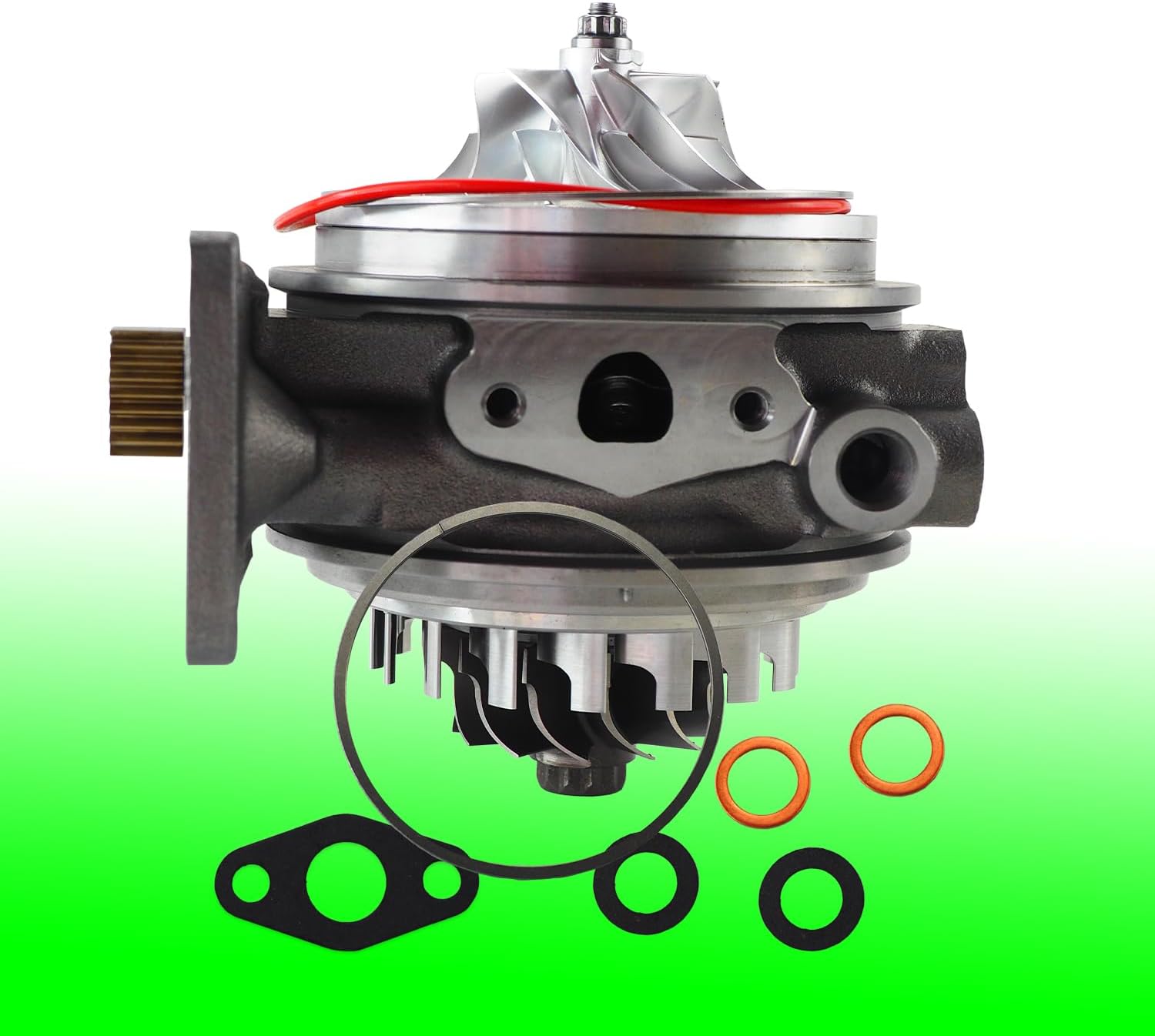 HE351VE Upgrade Billet Impeller Turbo cartridge CHRA Fits for Cummins ISB07 Engines Diesel 4044384 4044385 2834847 3771658 4955398RX 4309451 4955397RX Turbocharger