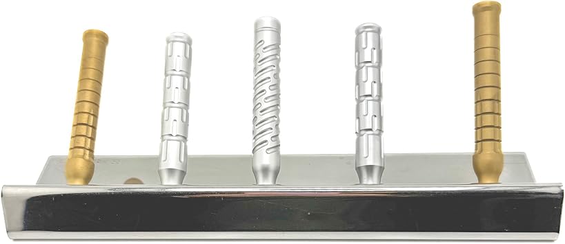 Goodfellas Smile 5-Razor Stainless Steel Stand, Made in Italy