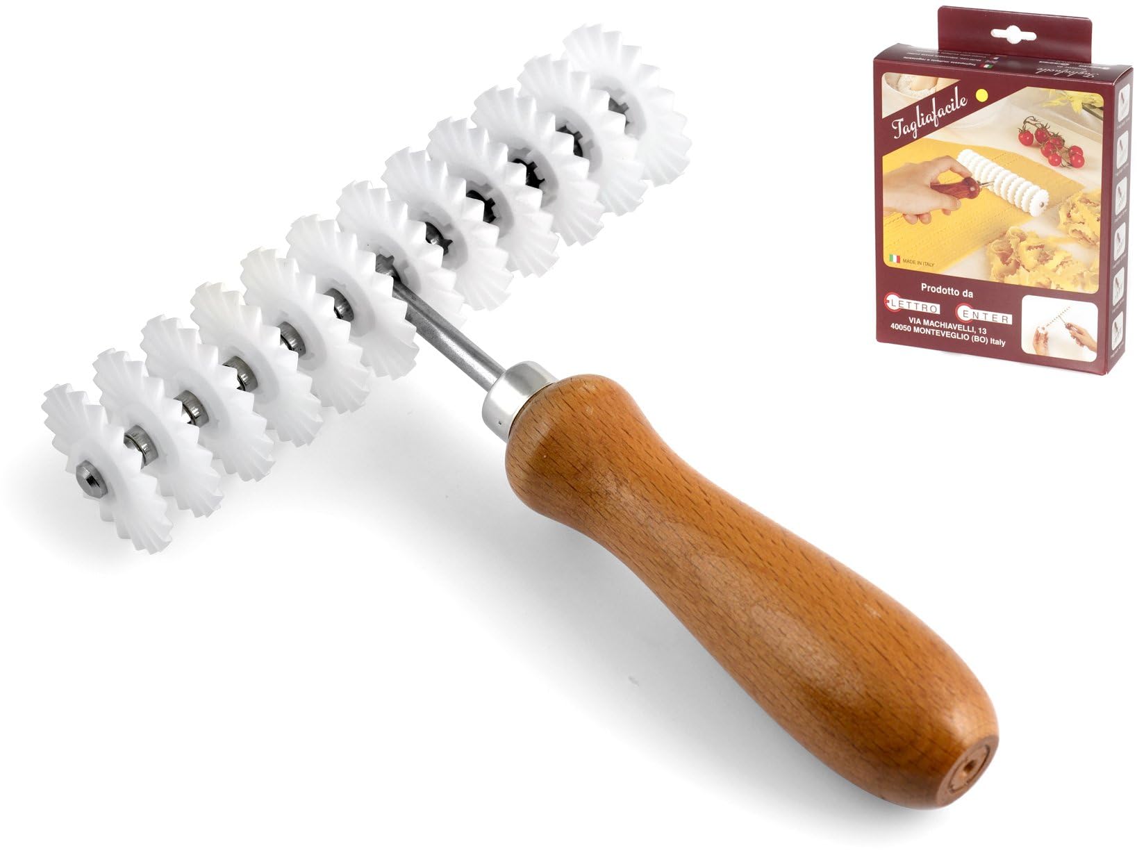 Tagliafacile 12 lame dentate in Derlin Cod. 990133