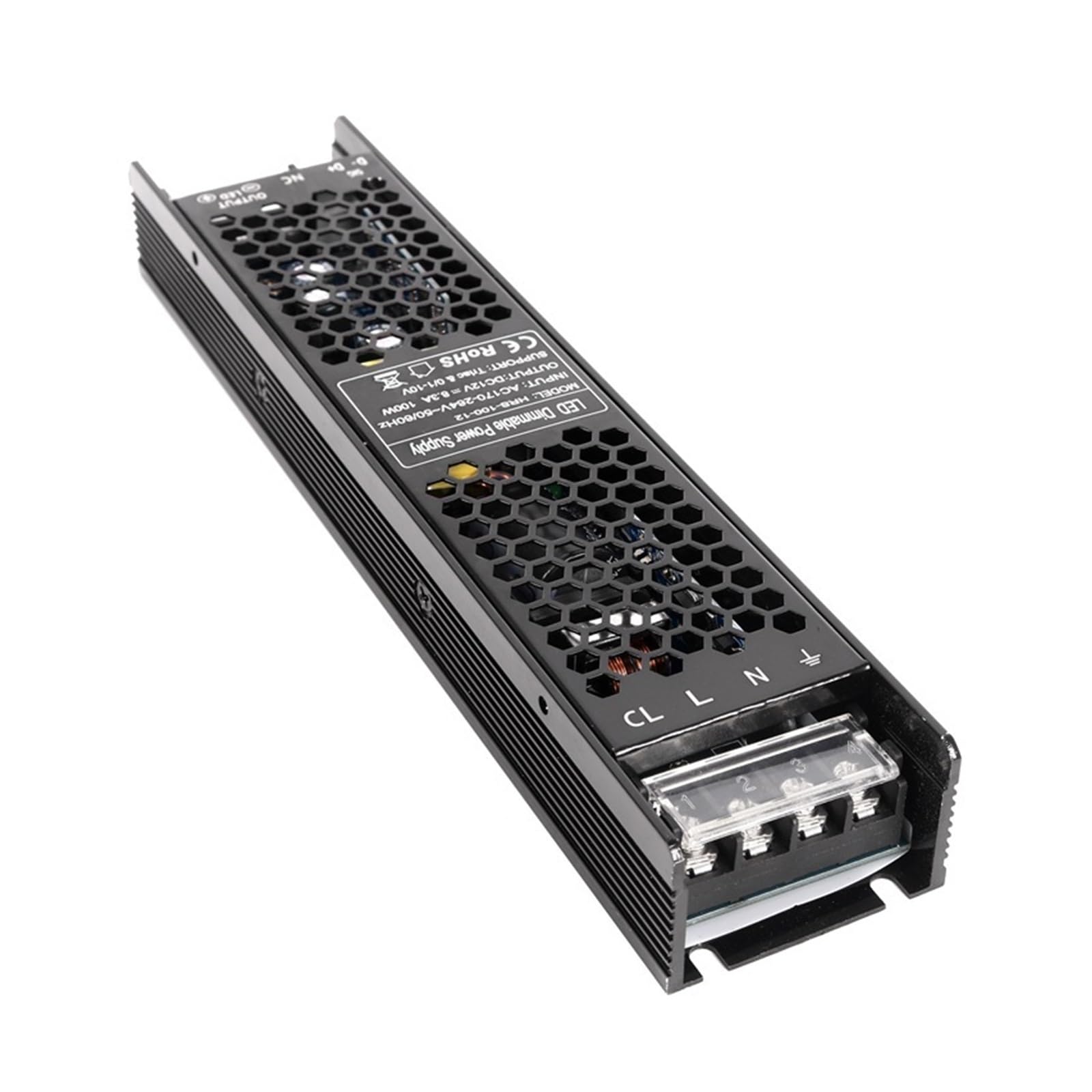 Fuente de alimentación LED 12V 100W que soluciona ruidos en regulación 0-10V