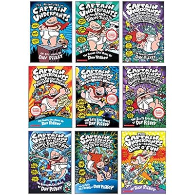 Captain Underpants 10 Books Collection