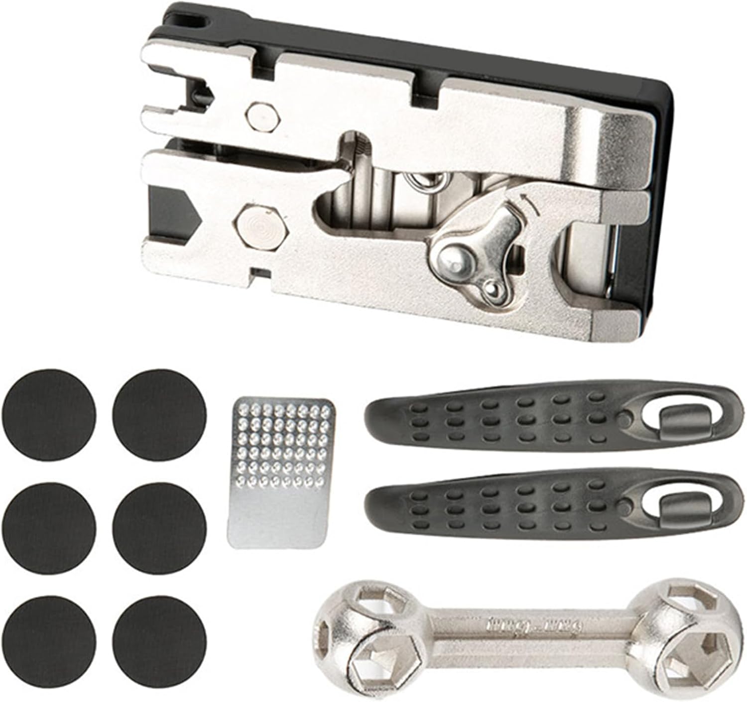 Portable Bike Tire Repairs Tool Set MultiFunctional Puncture Maintenances Bicycles Fix Tire Set With Bag Bicycles