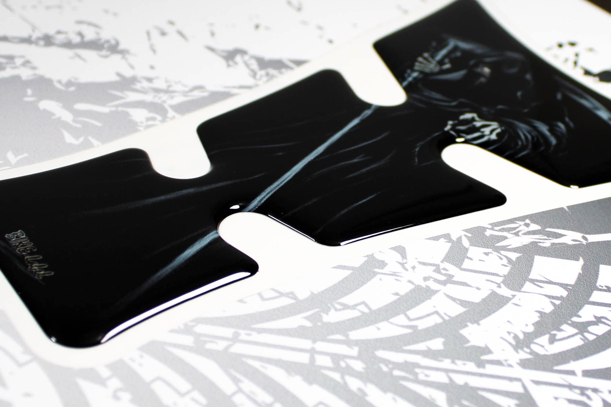 Protege Reservoir Moto BIKE-label Petit Protège-réservoir 3D Pour