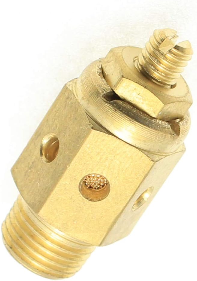 MettleAirBSC-N03 Pneumatic Speed Control Silencer Valve, Sintered Bronze, 3/8" NPT (Pack of 10)