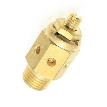 MettleAir BSC-N08 Pneumatic Speed Control Silencer Valve, Sintered Bronze, 1" NPT Pack of 10