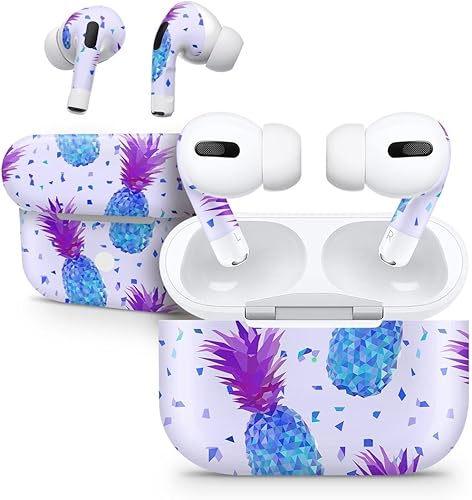 Miniatura 21 de DesignSkinz - Compatible con AirPods Pro 2 - Calcomanía protectora de vinilo resistente a los arañazos - Lindo astronauta de dibujos animados en el