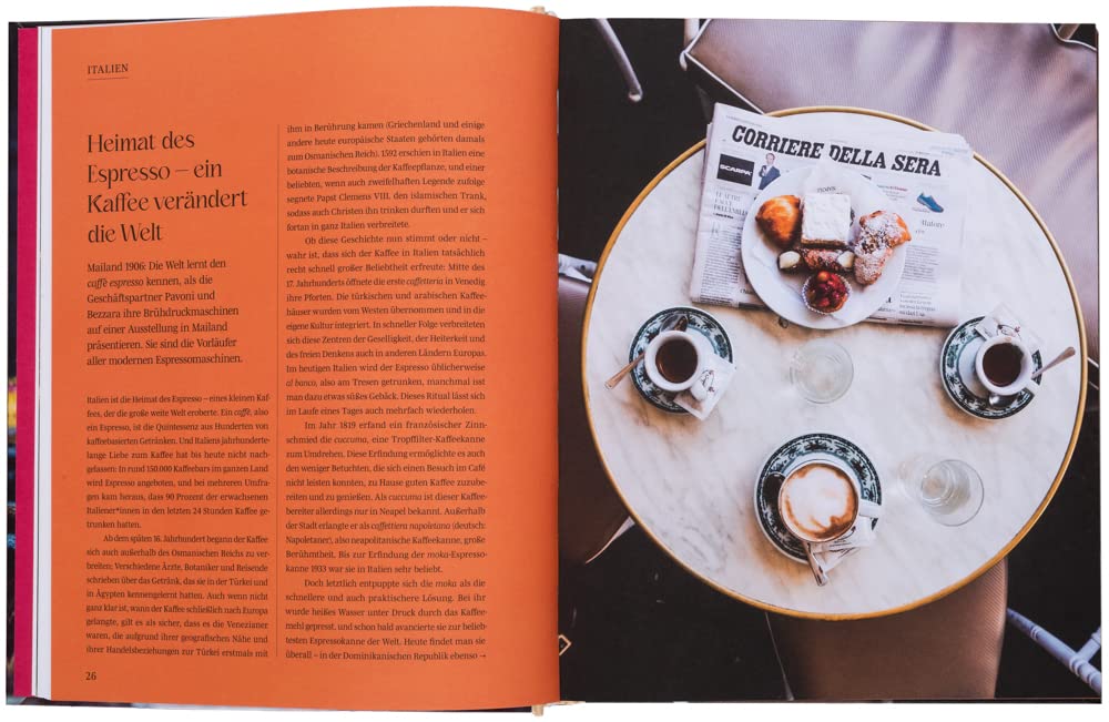In 80 Kaffees um die Welt: Kultur, Zubereitung und Geschichten