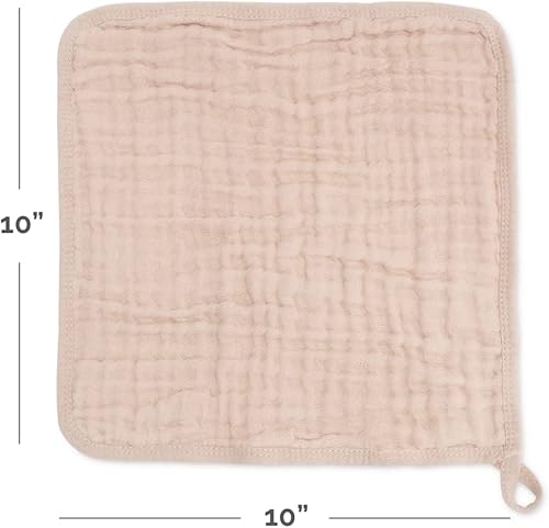 Miniatura 7 de Comfy Cubs Mantas envolventes para bebé, niña, niño y bebé, toallas de muselina de algodón para bebé