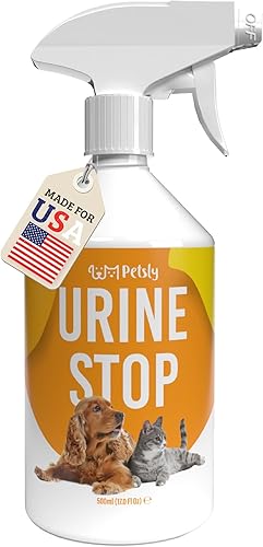 Spray Anti Orina de Gatos y Perros - 17 Fl Oz - Spray No Más Marcaje para Perros y Gatos - Spray de Entrenamiento para Orinal Sin Manchas para