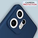 Pikkme Back Cover for CMF by Nothing Phone 2 Pro 5G | Slim Soft Matte Silicone Cover with Camera Protection & Shockproof Bumper Case (Blue) gallery image