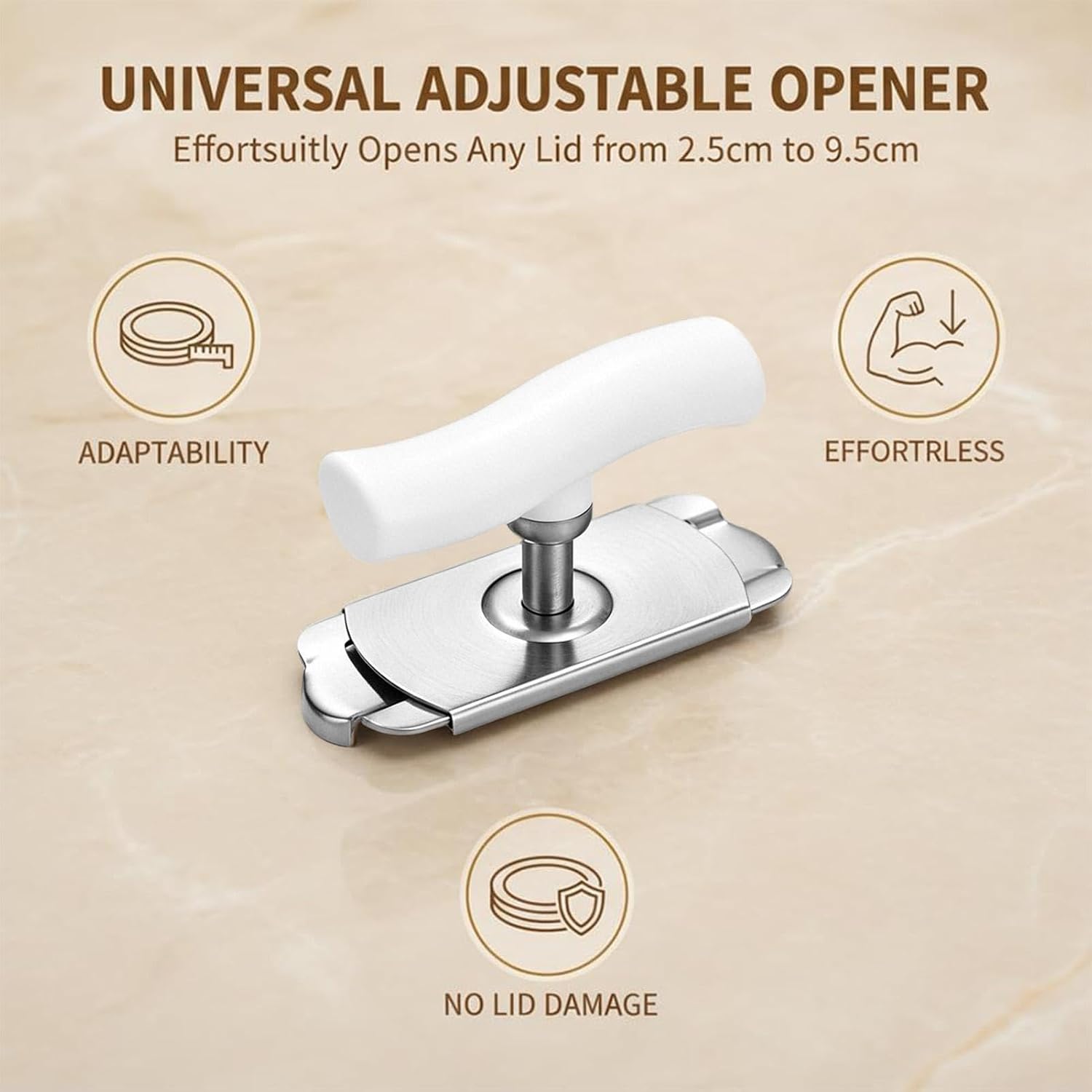 Jar Openers for Seniors Adjustable Bottle Opening Tool image 5