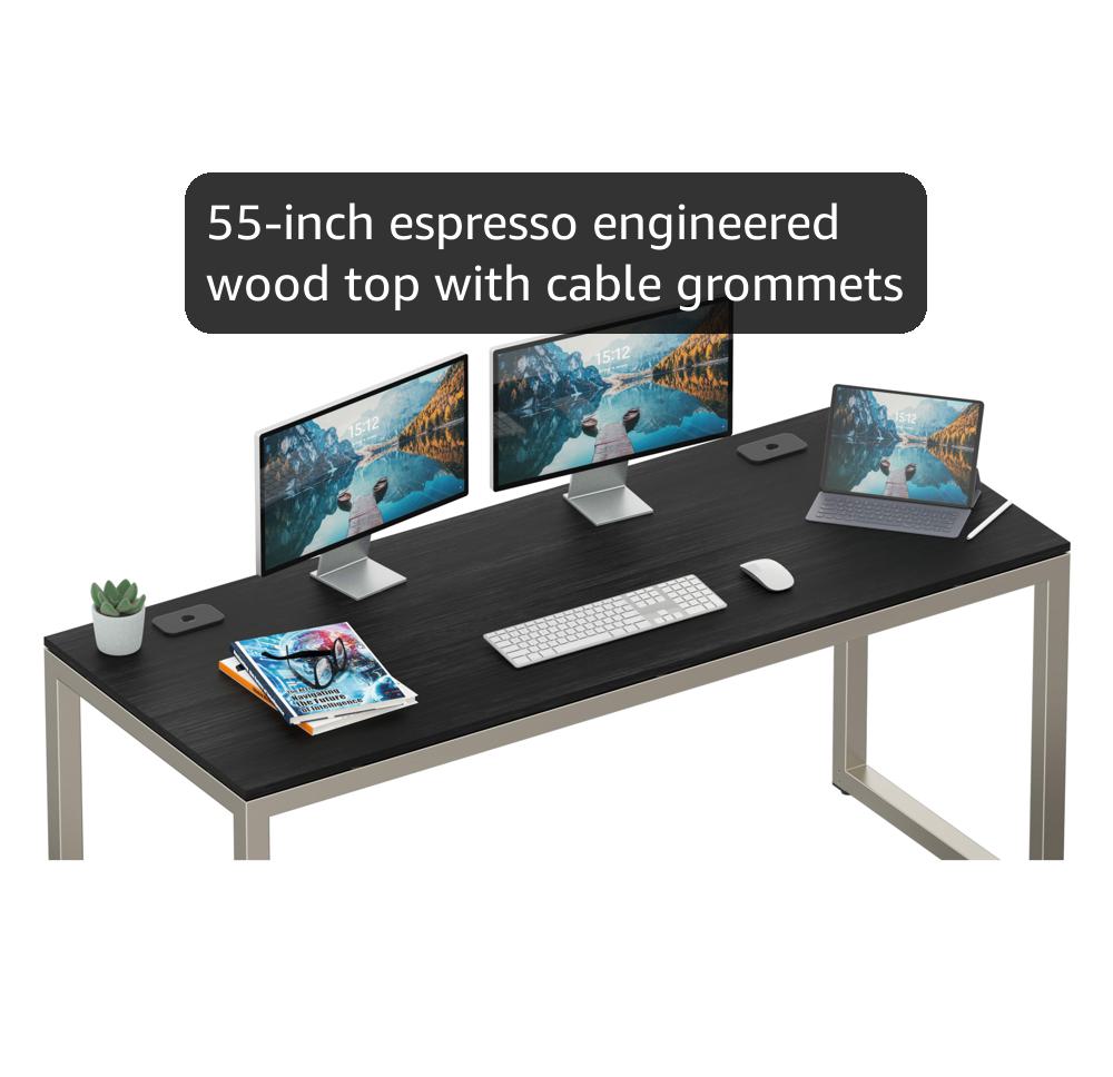 Amazon.com: SHW 55-Inch Commercial-Grade Office Computer Desk
