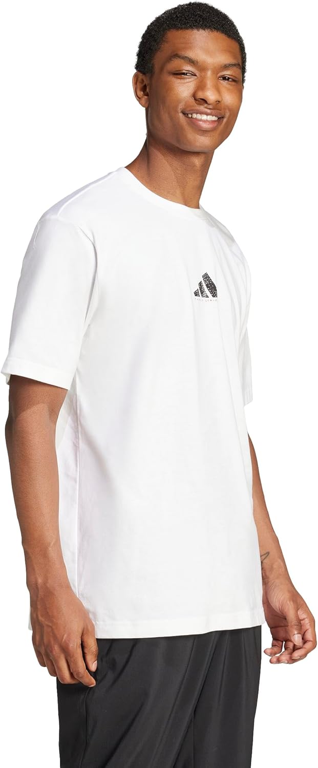 الأفضل - تيشيرت كودز بطباعة فوتوريال للرجال من اديداس 2026 - view 5
