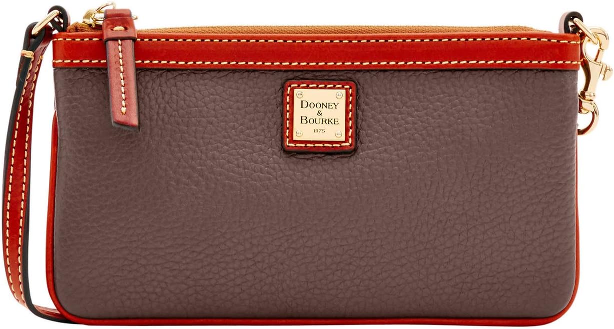 Dooney & Bourke Handbag, Pebble Grain Large Slim Wristlet