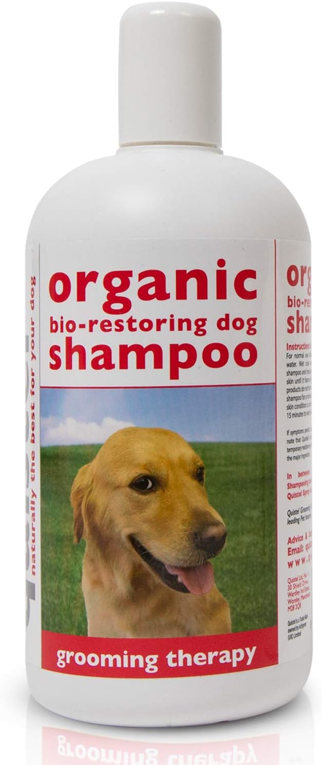 Quistel Organic BioRestoring Dogs Shampoo for Smelly Dogs and Itchy
