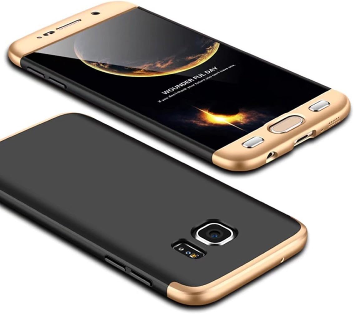 Adamark Galaxy S6/S6 Edge Case Cover 360 Degree Protection 3 in 1 Slim Shockproof Full Body Coverage Protective Case For Samsung Galaxy S6/S6 Edge