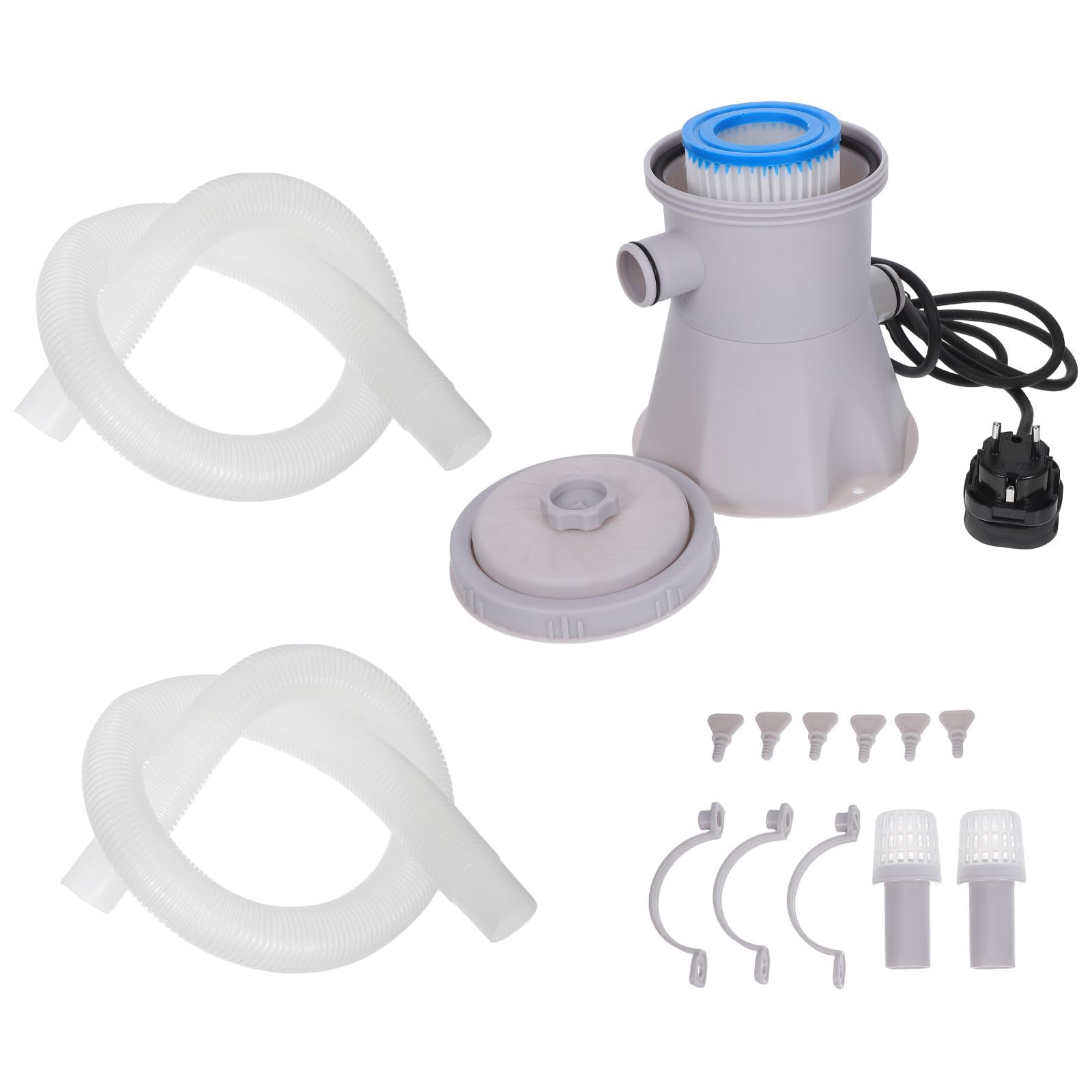 Bomba de Filtro de Piscinas Eléctrica Fácil y Filtración Automática para Decoracion Verano en Piscinas Comerciales y Limpieza