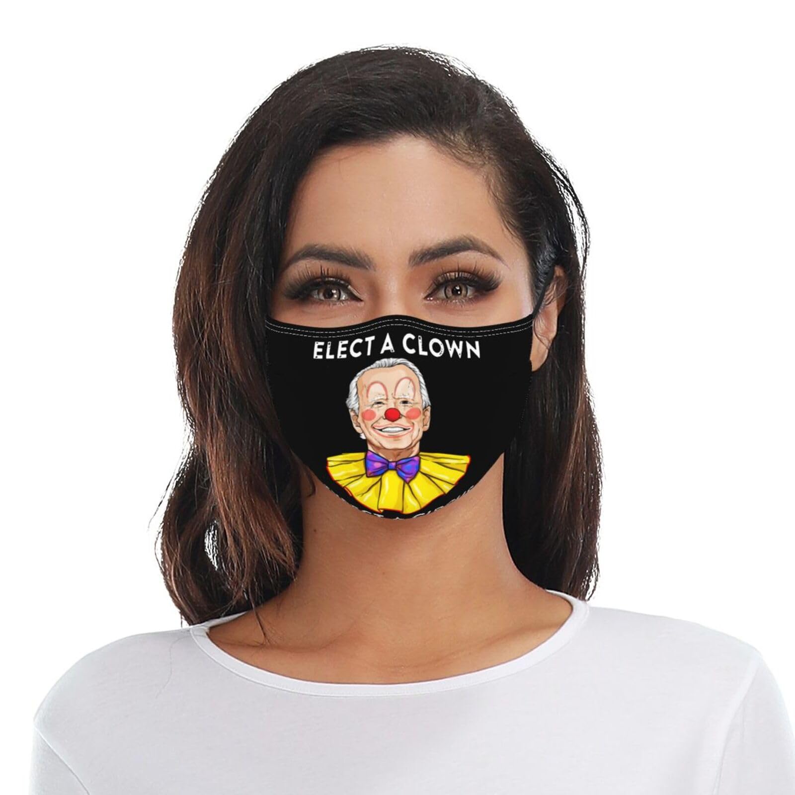 Joe Biden The Clown Adult Dust Mask Adjustable Dust Face with 2 Filter0