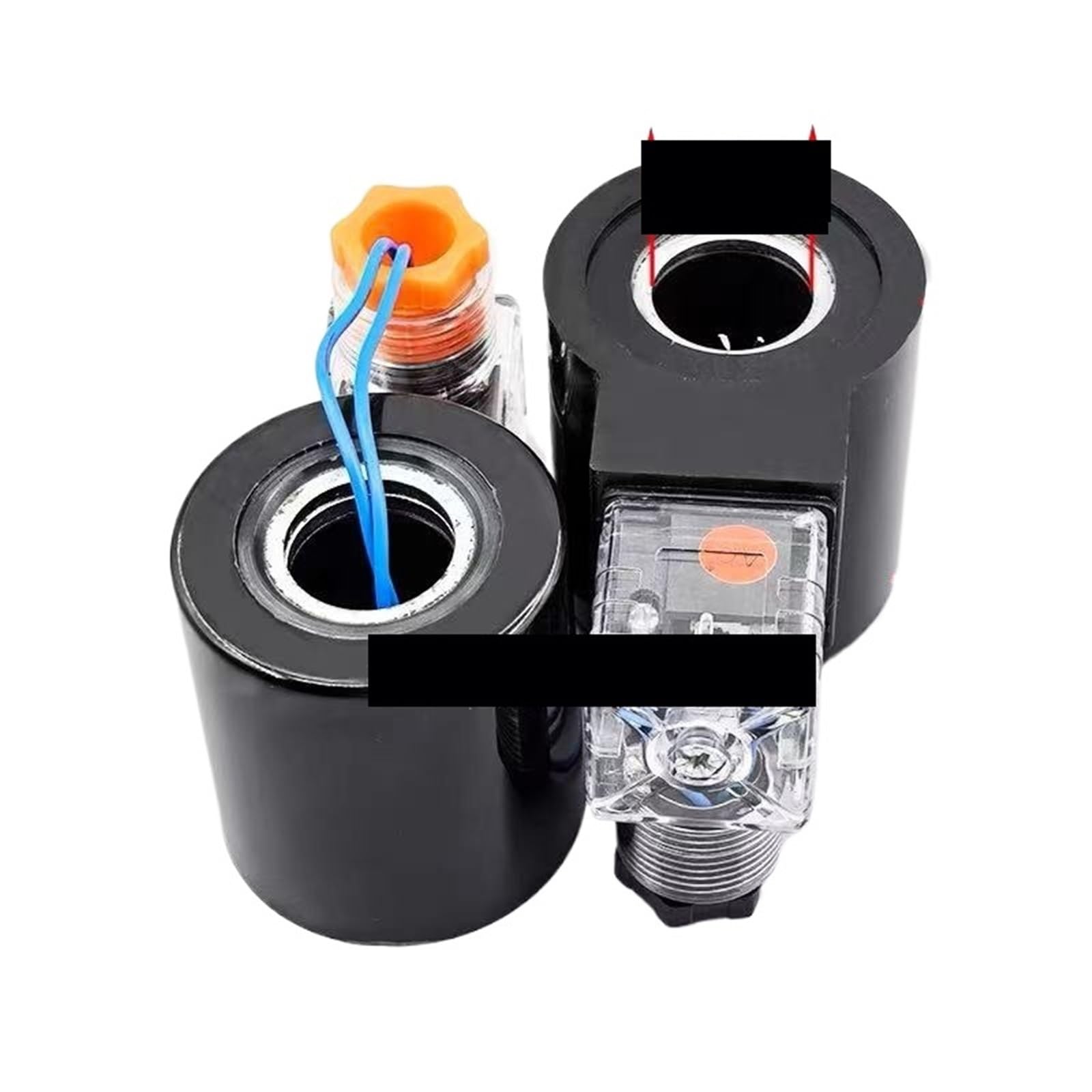 Uyqukggpsn 20Mm Ac220v 1Pcs Hole Diameter 20M Height 52Mm Hydraulic Solenoid Valve Coil Hole Diameter 19Mm Height 52Mm Copper Ac110v Dc24v Ac220v Dc12