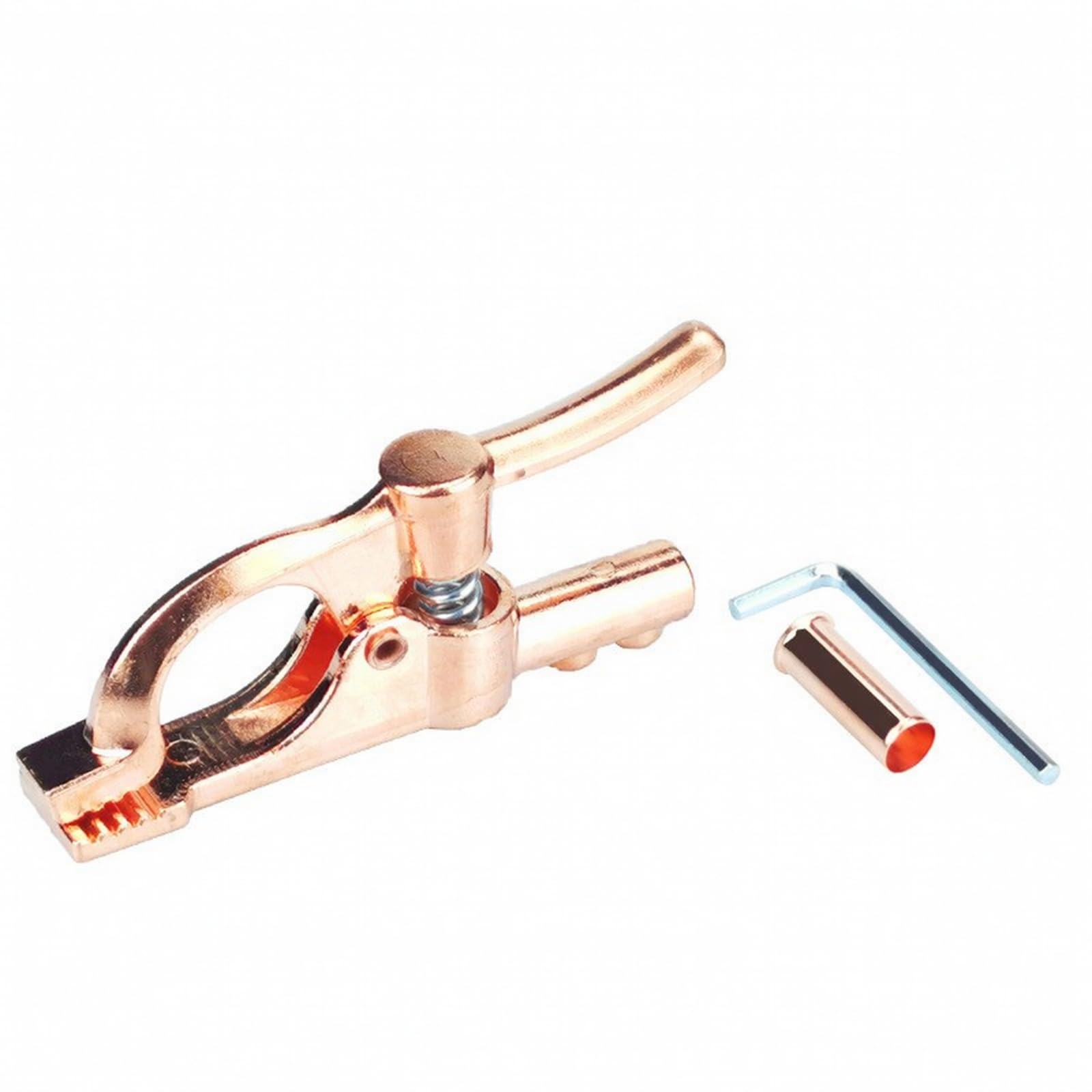 Pinza de para Soldadura Abrazadera Conector Sujeción Conexión Traseira para Cable y Fijación Potente en Proyectos de Adecuada para Taller Fabricación, 300A, style to 3