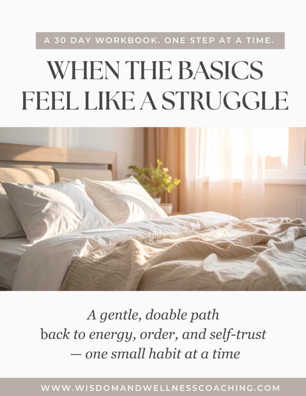 When the Basics Feel Like a Struggle: A simple, doable path back to energy, order, and self-trust — one small habit at a time      Paperback – December 27, 2025