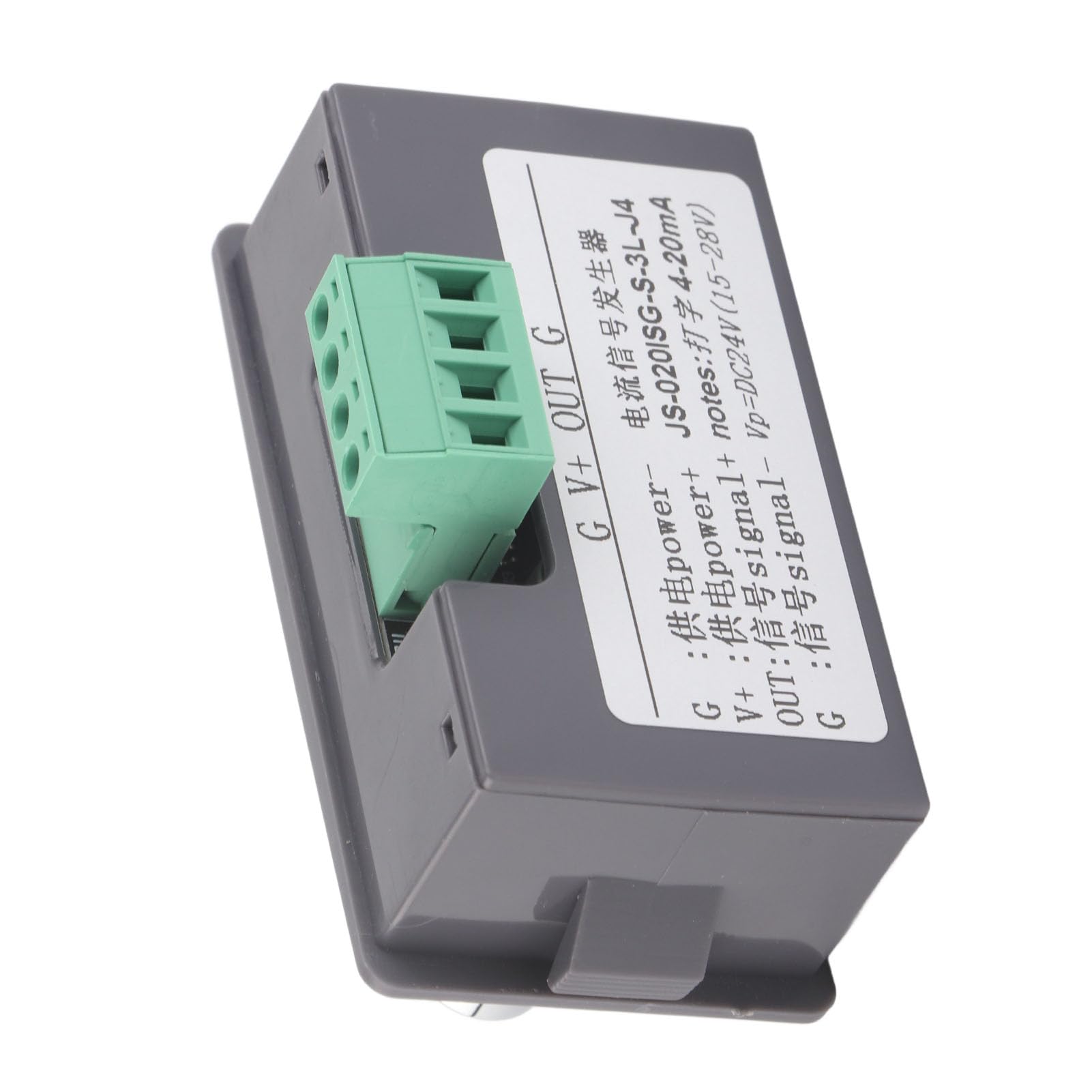 4, 20mA Current Voltage Generator JS, 020ISG, S, 3L, J4 with LED Display for PLC Debugging, Panel Debugging, LED Testing
