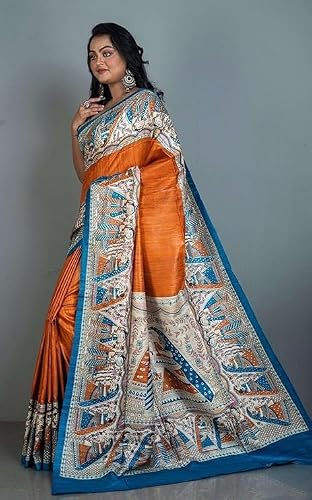 RUPLEKHA FASHION tussar silk saree in pure silk – image 2