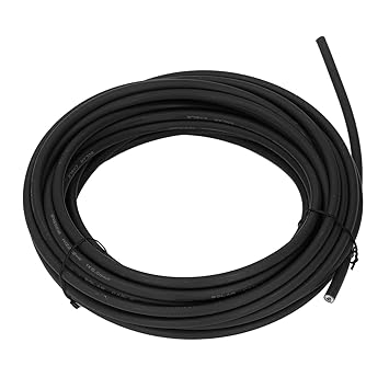 Solar Extension Cable, Solar Panel Wire Energy Saving Safety 6mm? for Connection (Black 50m/164ft)'