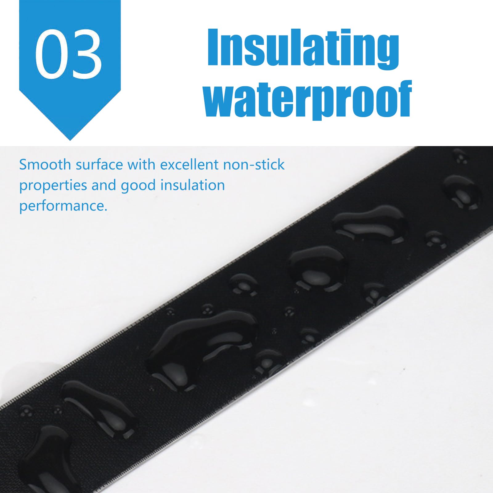 Teflonband Aus Dünner Folie PTFE Band Teflon Dichtungsband 30cm | Für Maschinenteile, für Siegelmaschinen, für mechanische Komponenten,Länge 10 Meter, Breite 30 cm