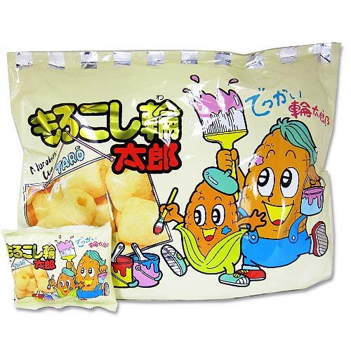 Amazon.co.jp: やおきん 特大もろこし輪太郎 （20袋入