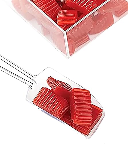 Miniatura 3 de Rastros de neumáticos de regaliz para picaduras, dulces de regaliz suave para fiestas, cumpleaños, eventos y mucho más (media libra, regaliz de