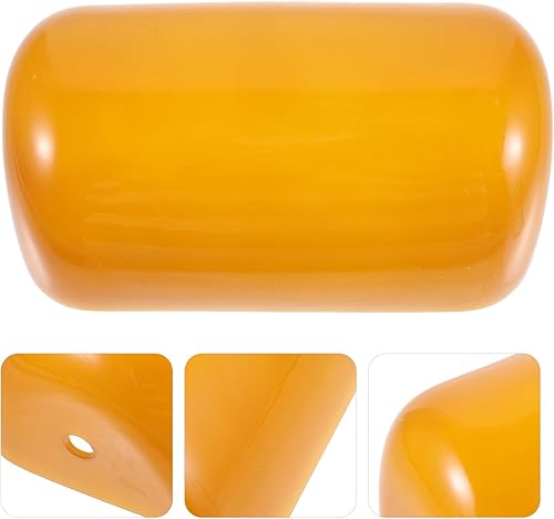 Miniatura 4 de Angoily Reemplazo de pantalla de lámpara de banqueros de cristal cubierta de pantalla de vidrio retro lámpara de mesa cubierta de bombilla cubierta