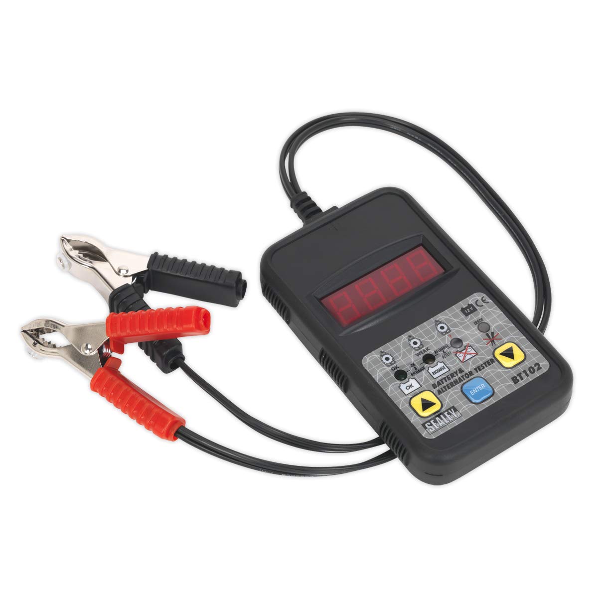 Sealey Bt102 Digital Battery And Alternator Tester 12V