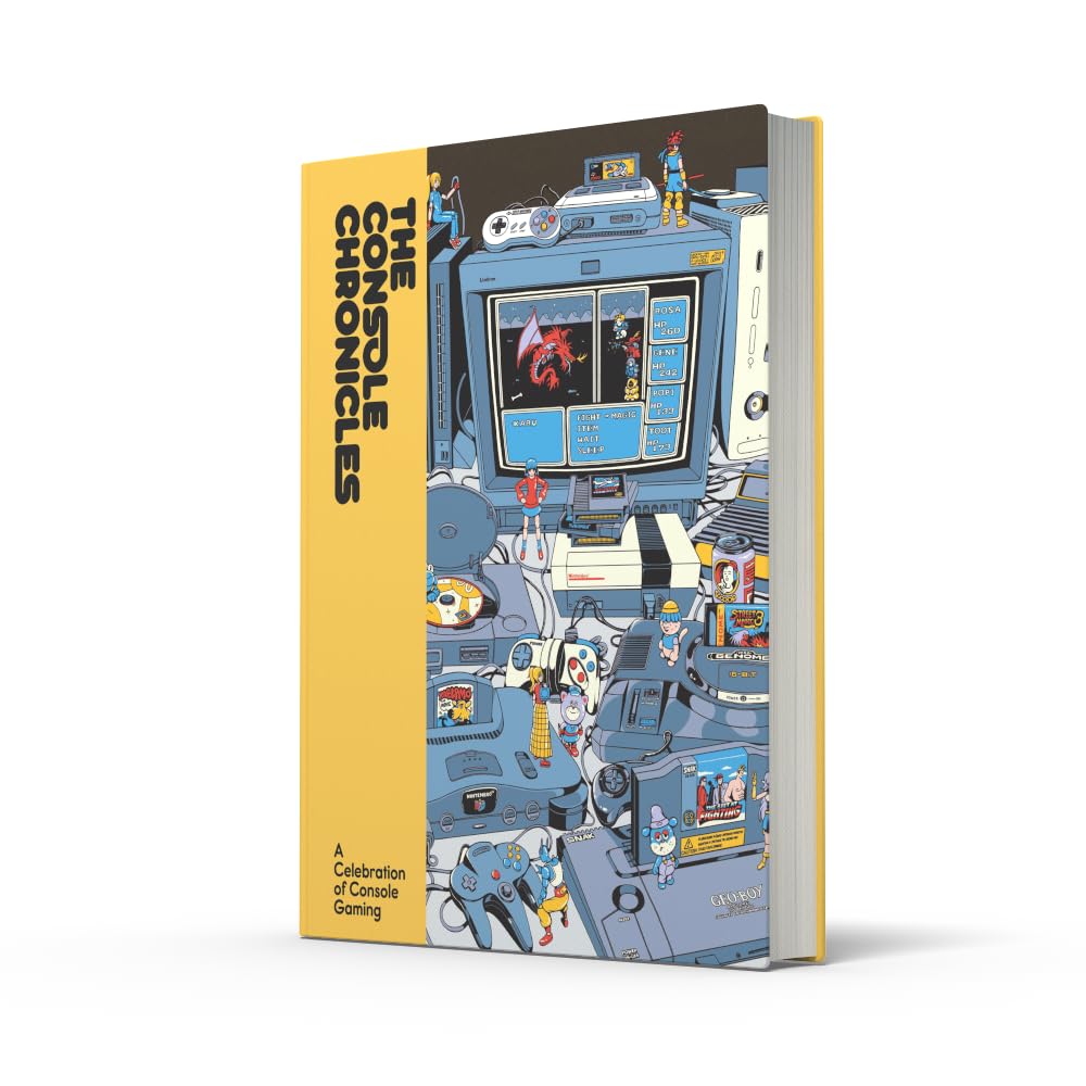 The Console Chronicles: A comprehensive celebration of home consoles and their iconic games from indie journal publisher Lost In Cult – the ultimate visual history of gaming.      Hardcover – October 1, 2024