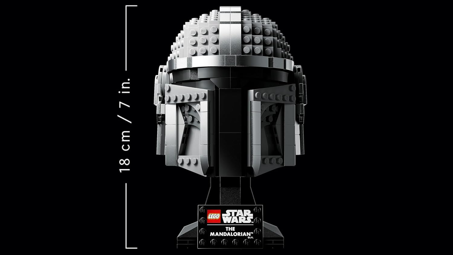 LEGO Star Wars Mandalorian Helm (75328) 7
