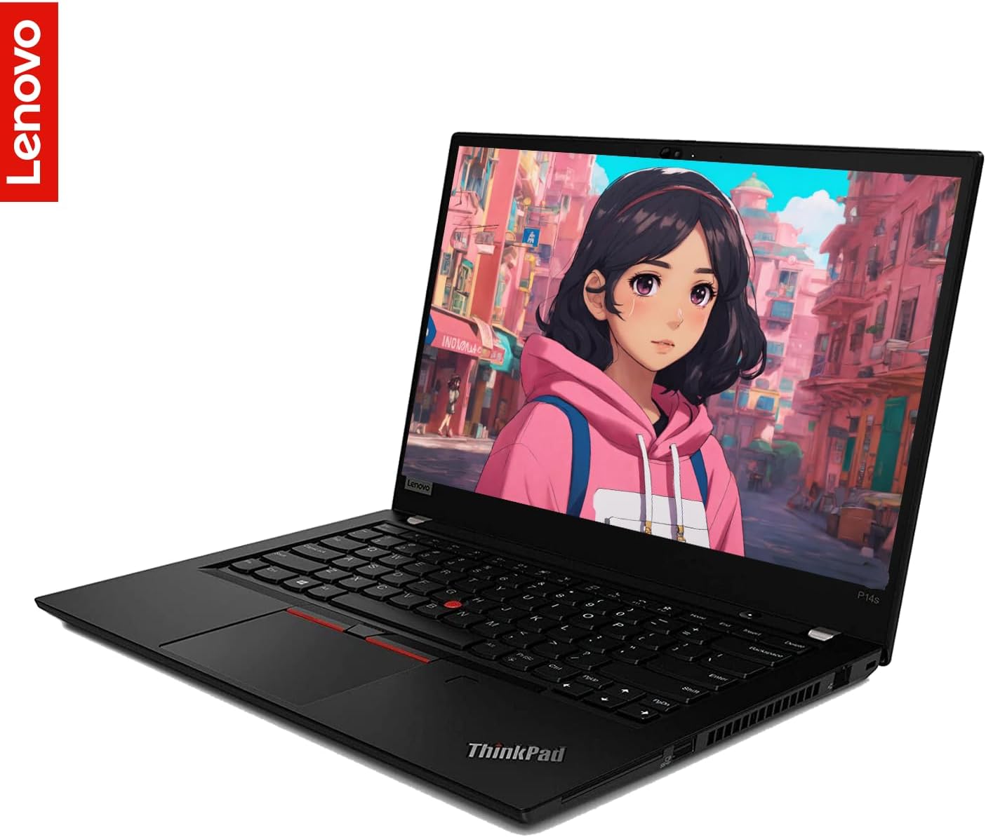 Lenovo ThinkPad P14s Laptop, 14" FHD Display, Intel i5 Upto 4.2GHz, NVIDIA Quadro T500 Graphics, HDMI, Backlit Keyboard, Fingerprint, Windows 11 Pro, w/WOWPC Bundle (16GB RAM | 512GB PCIe SSD)