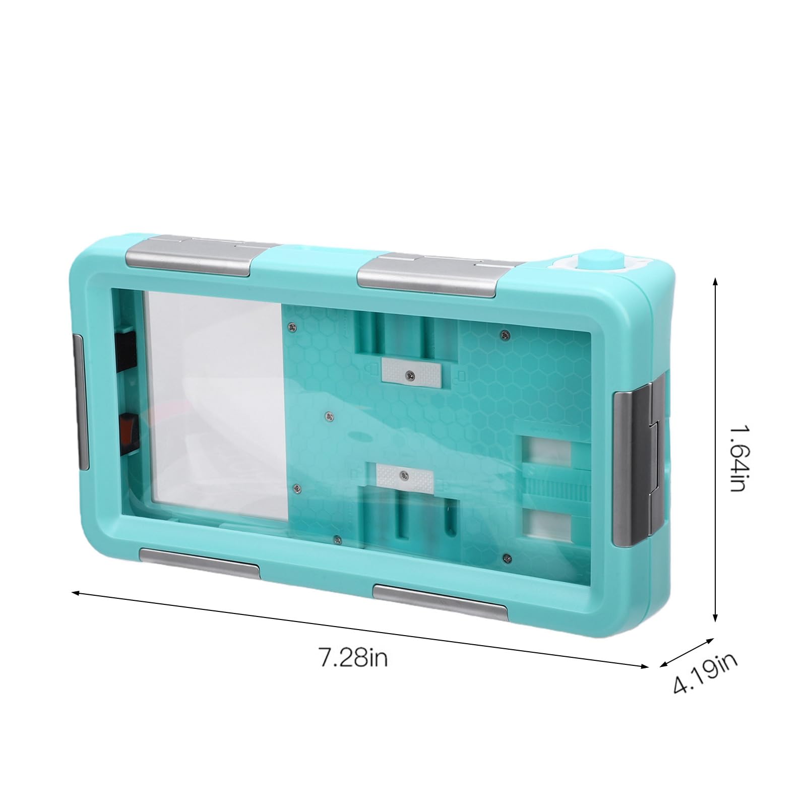 Sxhlseller Funda Universal para Teléfono de Buceo para S25 S24 S23 Ultra, Funda Impermeable Subacuática de 15 M IP68, para Teléfono de Snorkel para Fotos y Vídeos con Obturador de Volumen, (Azul y