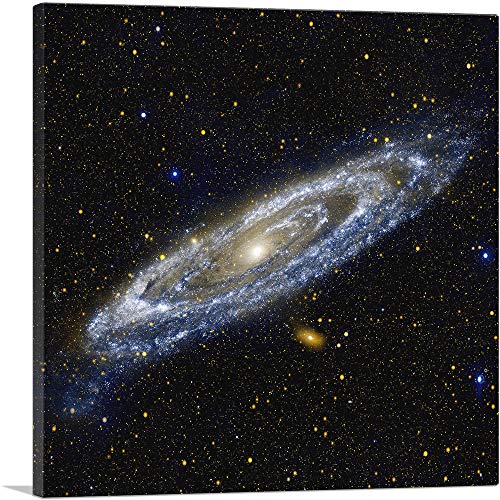 ARTCANVAS Andromeda Galaxy Canvas Print 36x36
