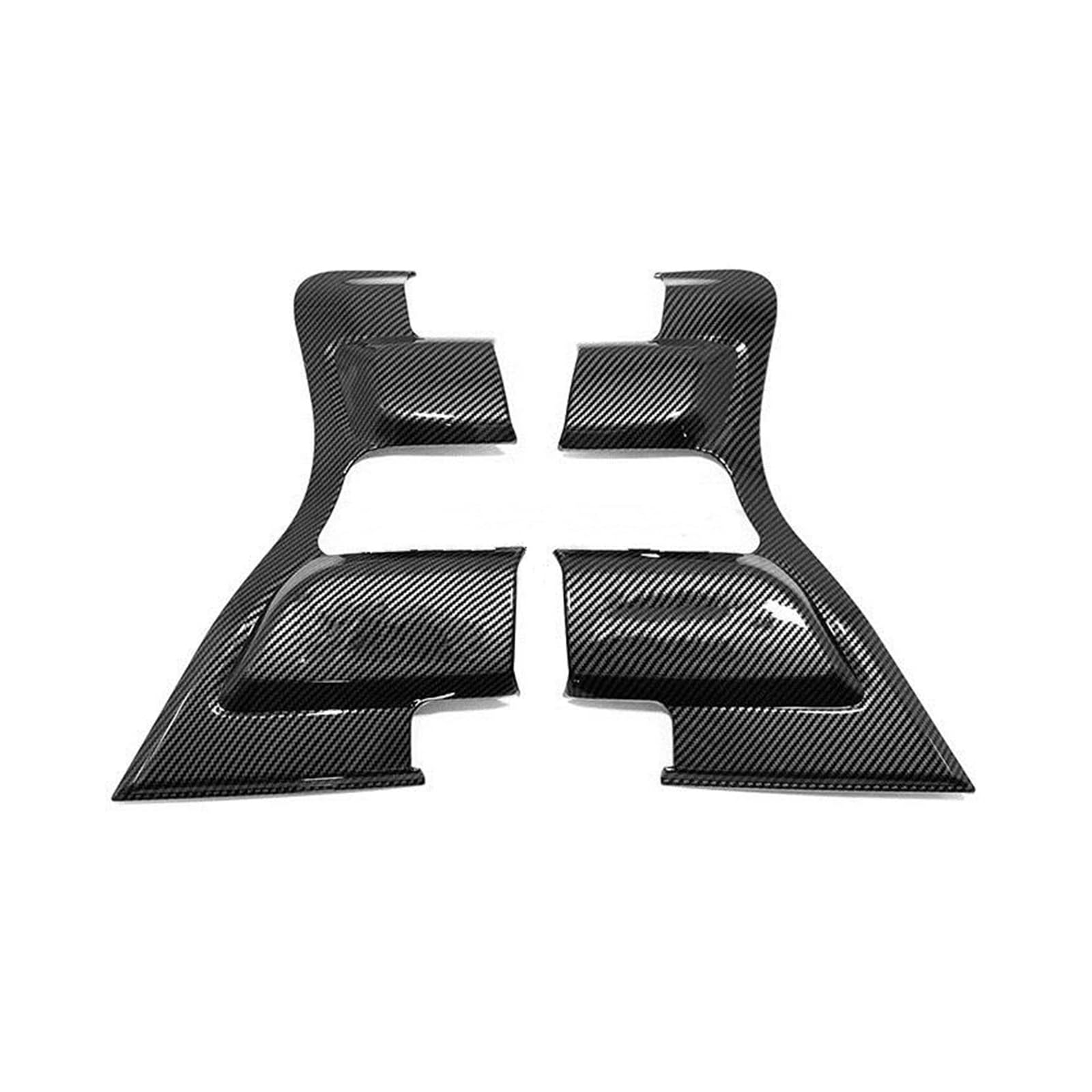 Protector de luz trasera Toyota Land Cruiser Prado 150 2014-2017 en color carbono 3