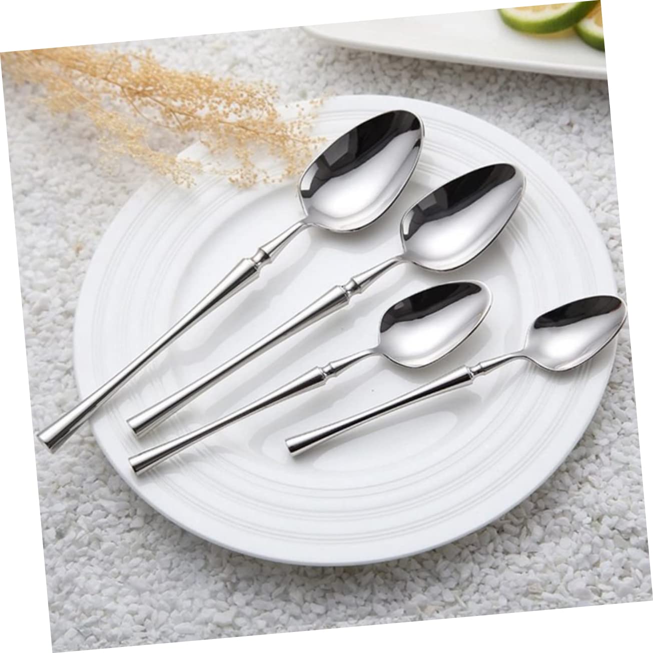3pièces Fourchette Acier à Petit Poignet Ustensile De Table Pour Dîner Fruits Et Gâteaux Design Ergonomique Et Facile à Nettoyer