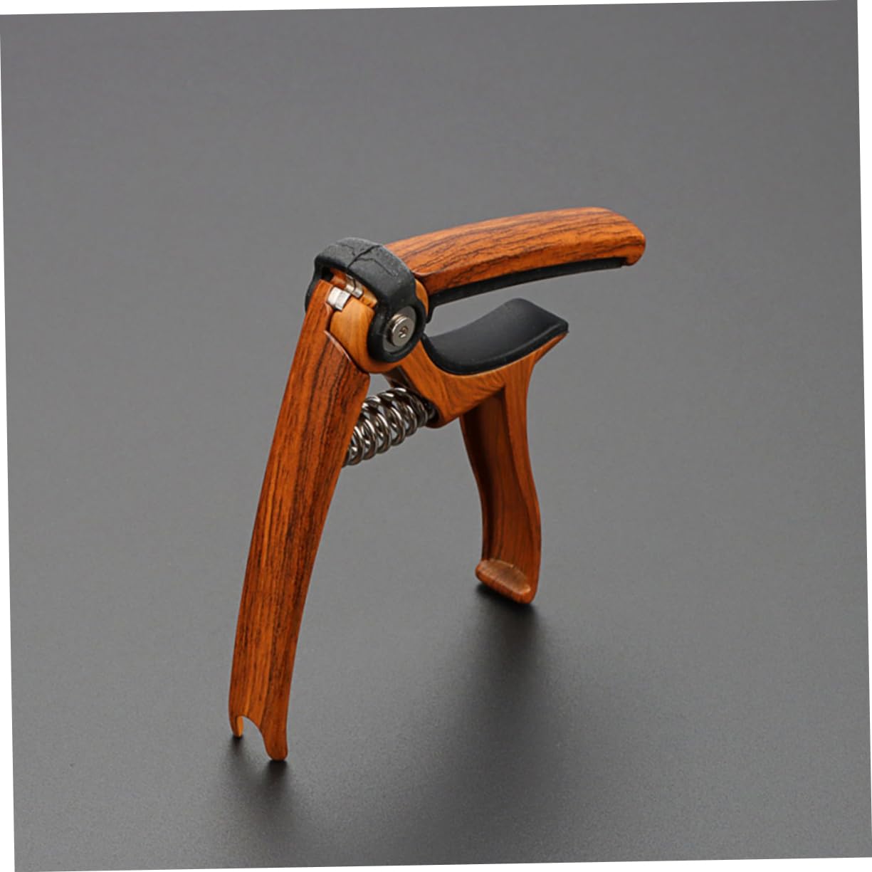 Cejilla De Guitarra Color Marrón Hecha De Zinc De Tensión Accesorio Para Guitarra Acústica Clásica y Ukelele Para Tocadores
