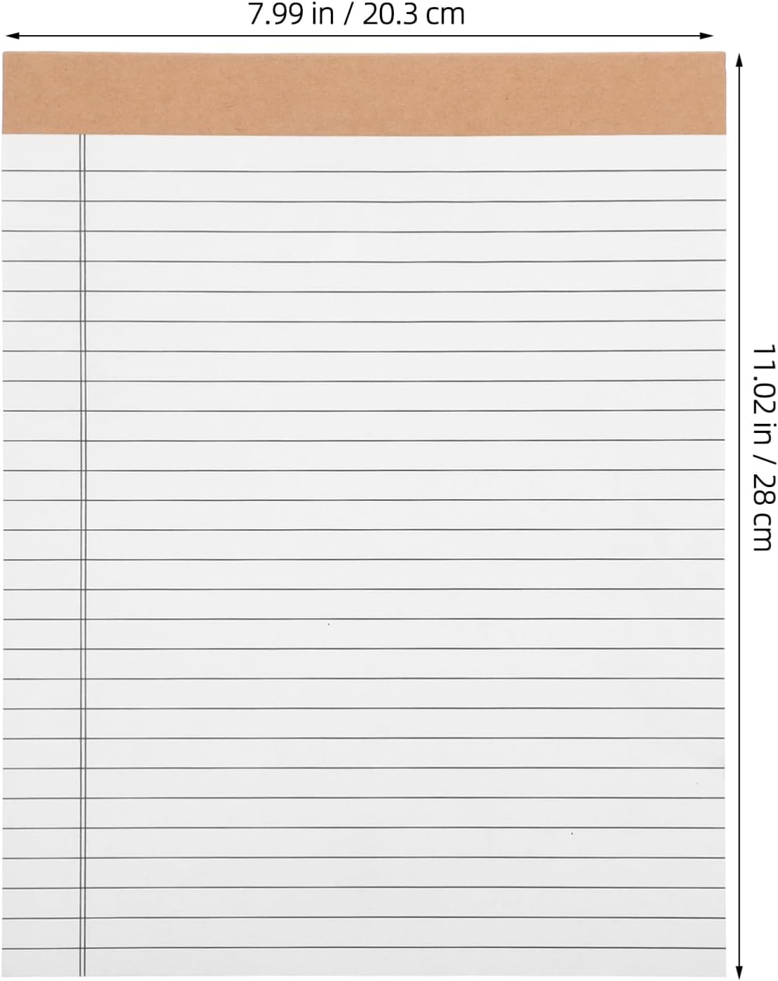 NUOBESTY 10pcs Legal Lined Pads White Ruled Notepads Pads Writing Paper Pads for School Office Home 3 61LSo7GQNbL. AC SL1500