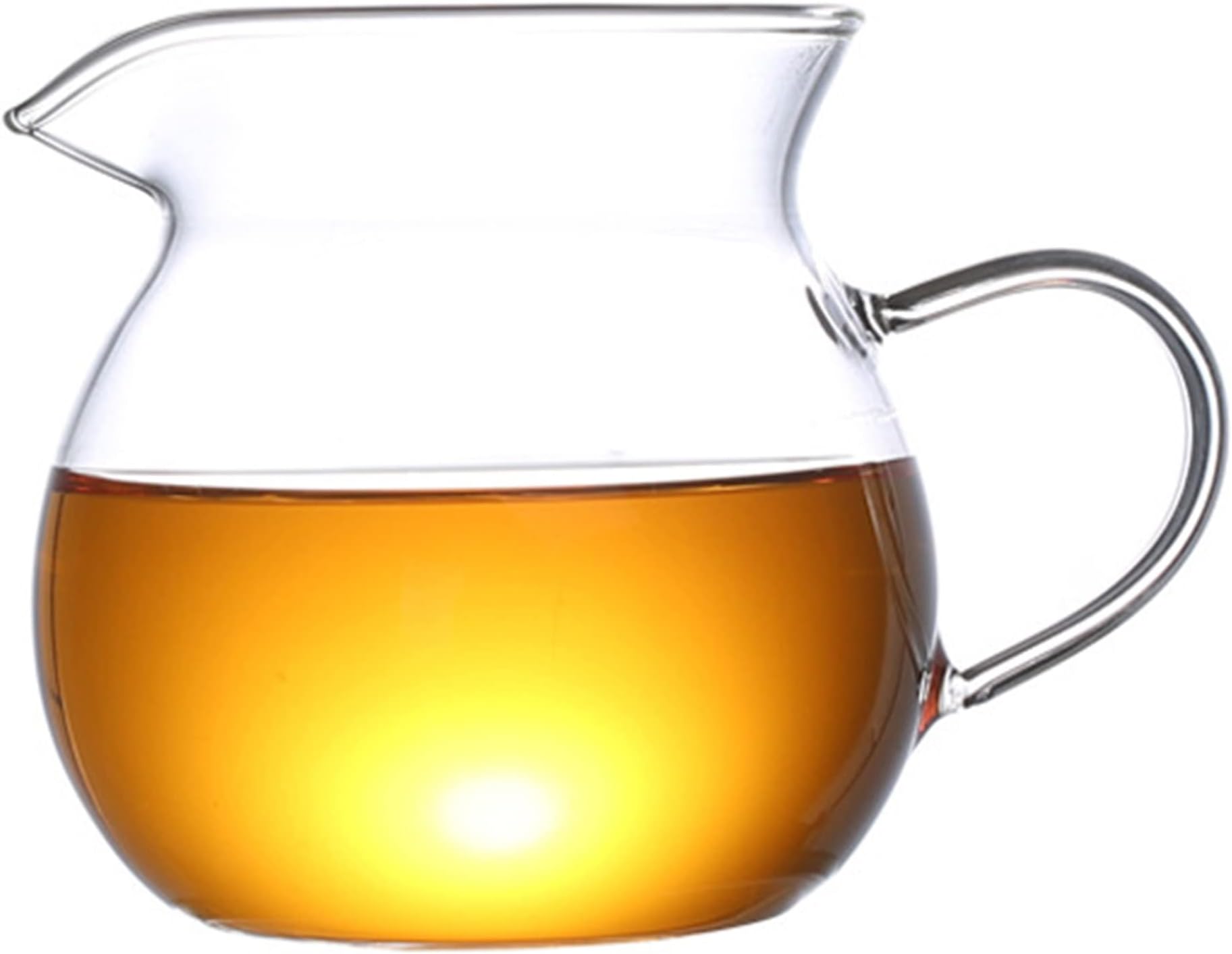 Clear Glass Chinese Gong Kung Fu Tea & Milk Pitcher Cha Hai Tea fairness Cup sharing Pitcher Gong Dao Bei 240ml