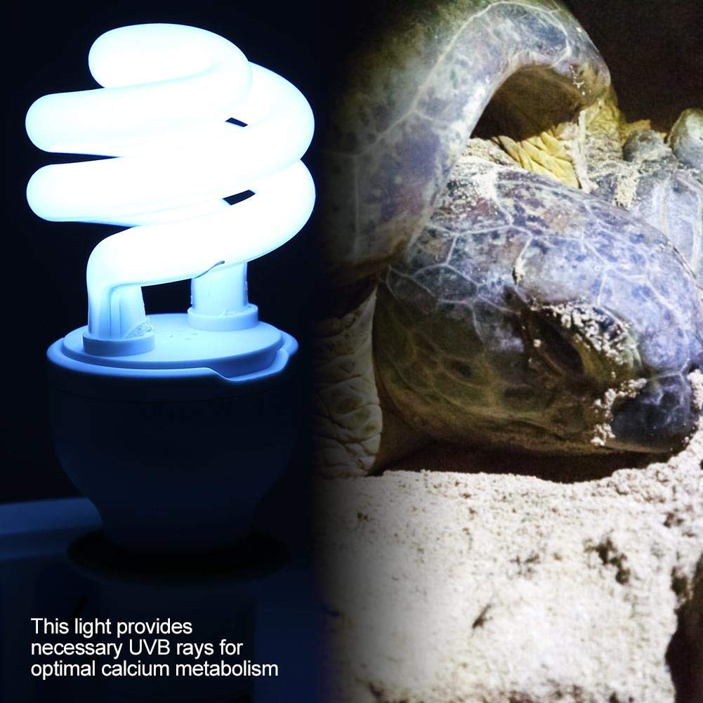 Retiland Desert Pro Lámpara UV-B Compacta para Reptiles, E27, 5W, Iluminación UVB