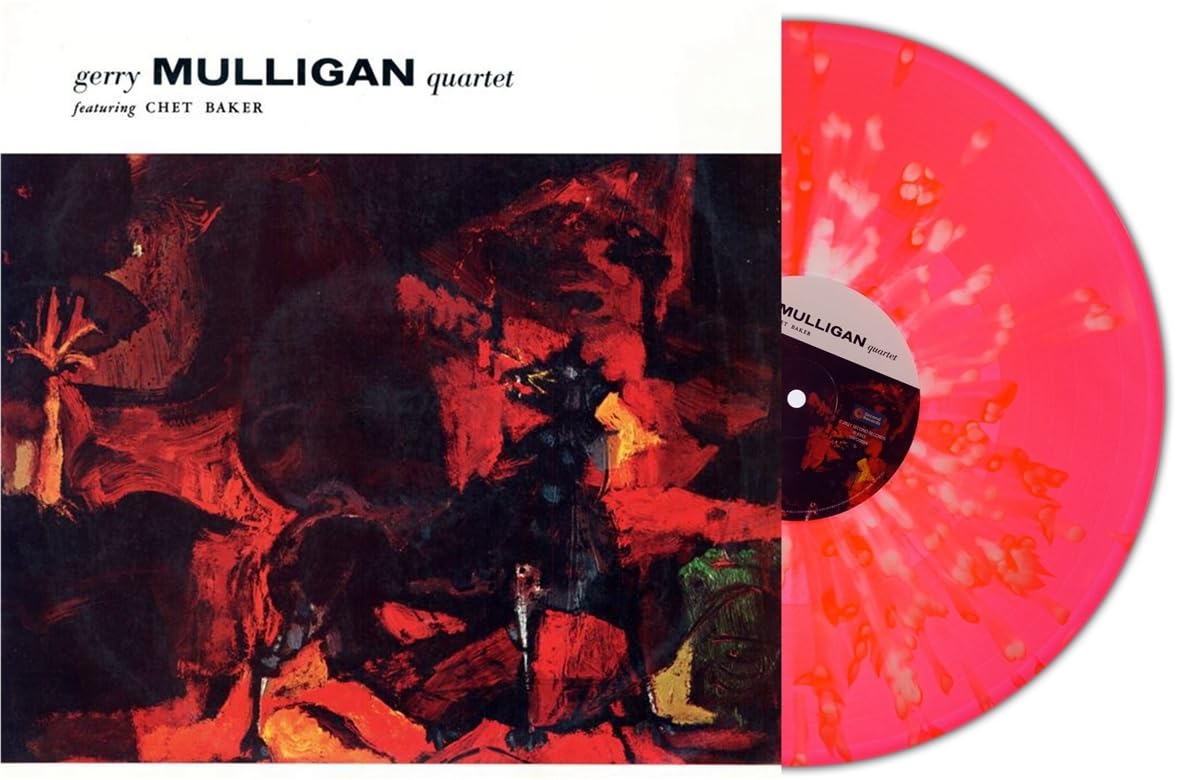 GERRY MULLIGAN QUARTET - Gerry Mulligan Quartet Featuring Chet Baker (Light Red/White Splatter Vinyl)