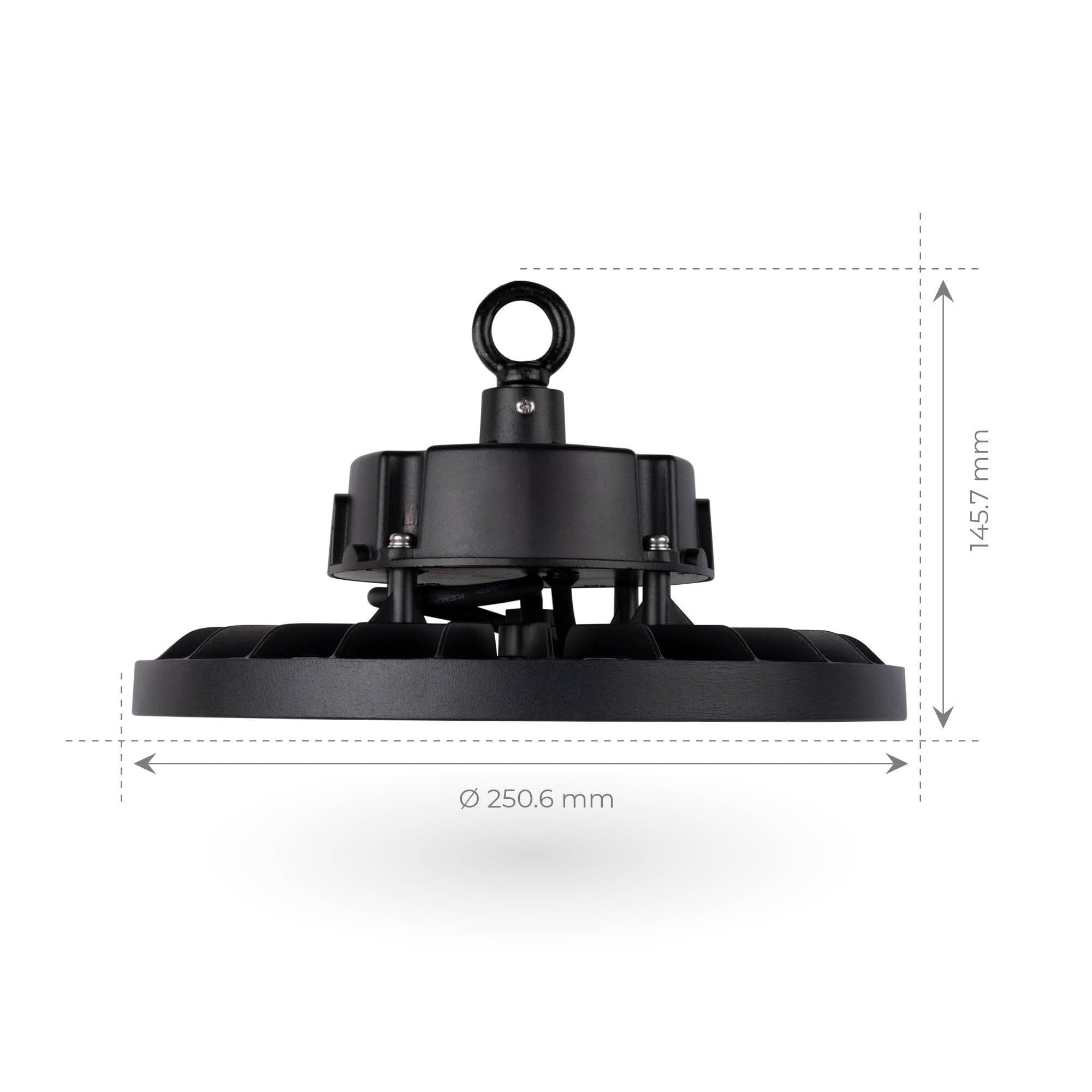 Ledvion LED Hallenstrahler IP65 100W 180 lm/W 6000K Dimmbar